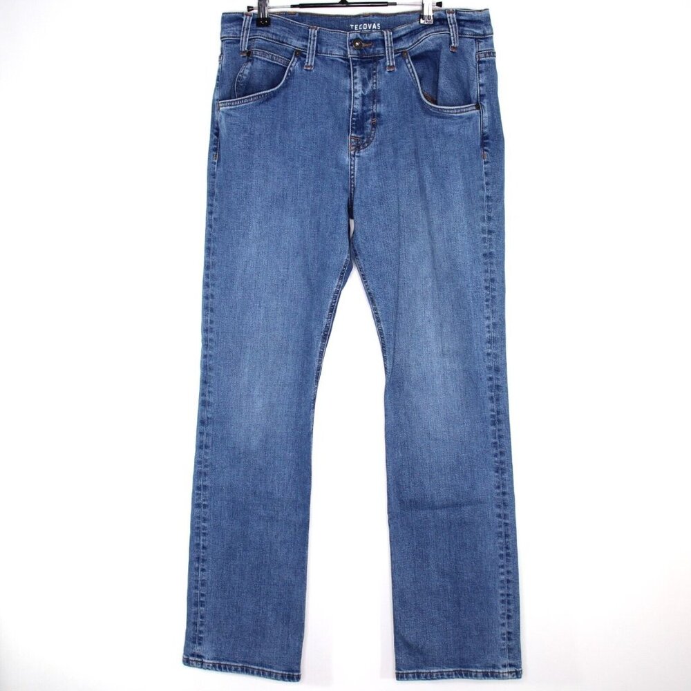 Tecovas Mens 33 x 32 Premium Standard Stretch Western Straight Jeans A1592